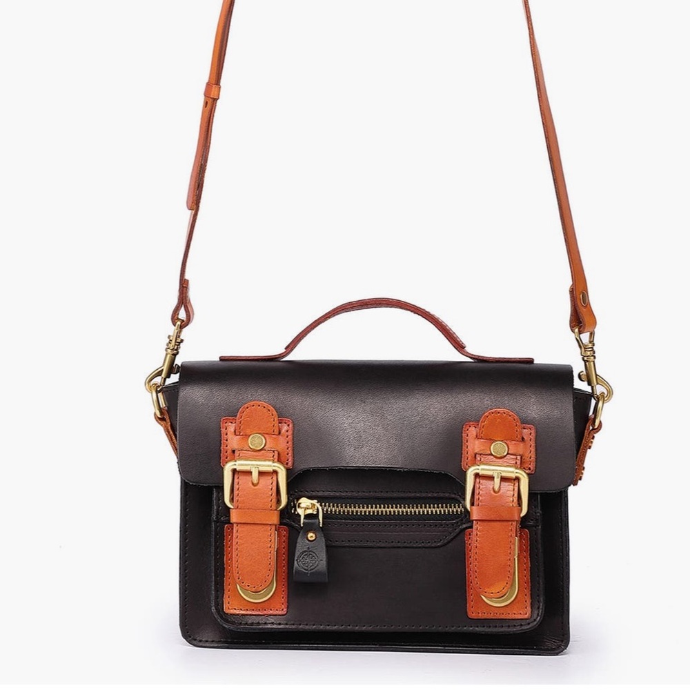 Old trend Aster mini satchel leather